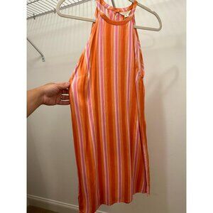 J.Crew Striped Halter Dress, size 6